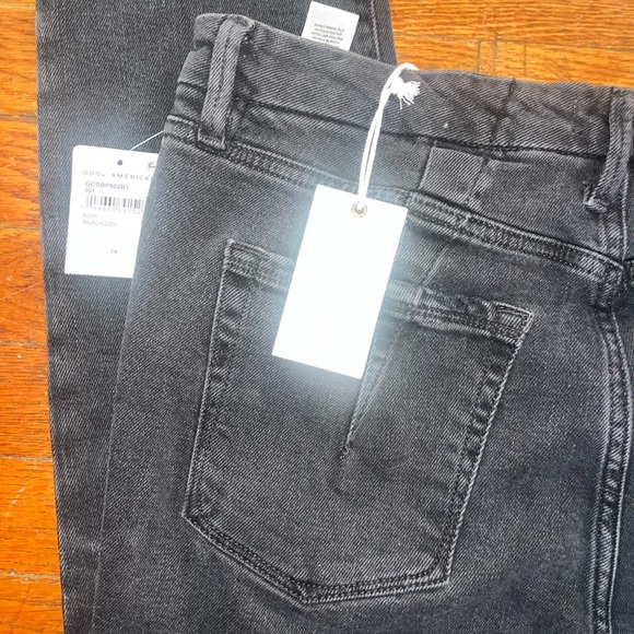 NWT Good American Black Wash Jeans size 14/32 inseam 32” - Picture 4 of 4